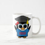 Girl Penguin Blue & Red 2012 Grad Mugs