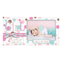 Girl Photo Card FP