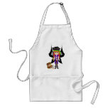 Girl Pirate Faery with Treasure and Flag Apron