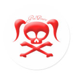 Girl Pirates Stickers