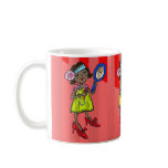 Girl Playing Dress Up Coffee Mugs