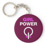 Girl Power Keychains