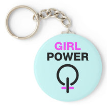 Girl Power Key Chain