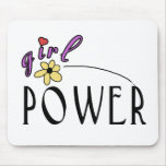 Girl Power Mouse Pad