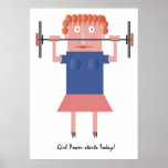 GIRL POWER POSTER FROM JIM MALTESE posters