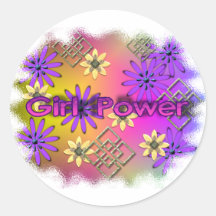 Girl Power Products Sticker