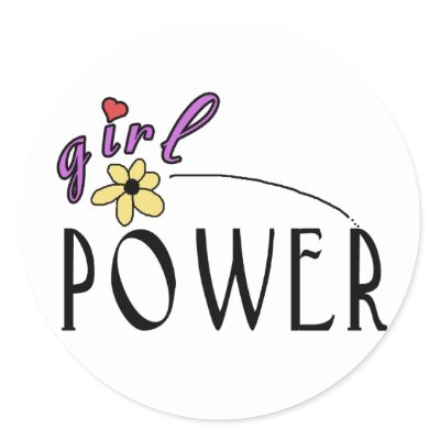 Girl Power Stickers by girl_stuff