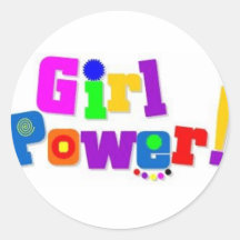 Girl Power Stickers