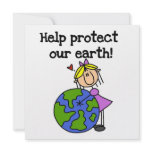 Girl Protect Our Earth T shirts and Gifts Announcements