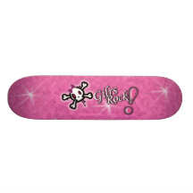 Girl`s skateboard