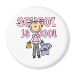 Girl School is Cool Fridge Magnet