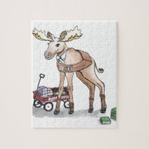 Girl Scout Moose Jigsaw Puzzles