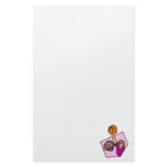girl slam dunk stationery design