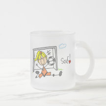 Girl Soccer Goal Keeper T-shirts and Gifts Coffee Mugs