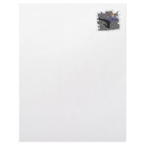 girl soccer goalie save letterhead