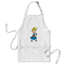 GIrl Soccer Practice T-shirts and Gifts Aprons