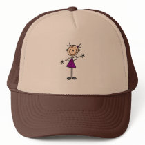 Girl Stick Figure Hat