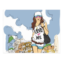 Girl Swag Post Cards