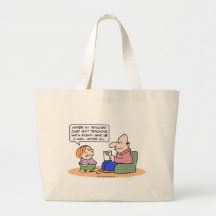 girl teacher teach math right report card canvas bags