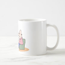 girl teacher teach math right report card coffee mugs