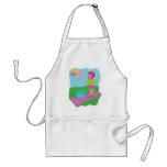 Girl Walking Dog Apron