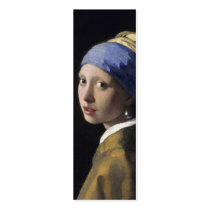 Girl with a Pearl Earring bookmark Business Card