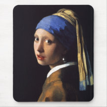Girl with a pearl earring. By Johannes Vermeer Muismat