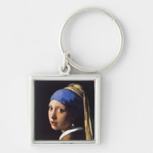 Girl with a pearl earring. By Johannes Vermeer Sleutel Hangers
