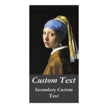 Girl With a Pearl Earring Photo Greeting Card