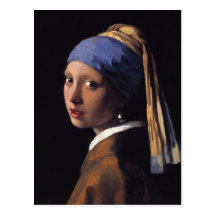 Girl with a Pearl Earring Post Cards