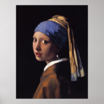 Girl with a Pearl Earring Poster