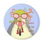 girl with bycicle, born to be wild