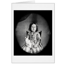 Girl with Doll Daguerreotype 1844 Cards