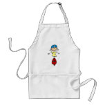 Girl with Helmet Skateboarding Aprons
