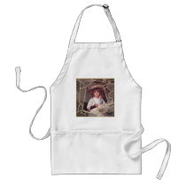 Girl with Lace Parasol Apron