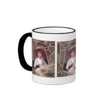 Girl with Lace Parasol Mug