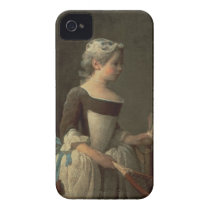 Girl with Racket and Shuttlecock casemate cases