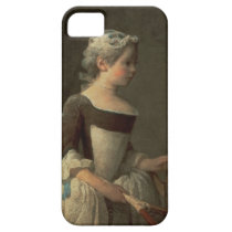 Girl with Racket and Shuttlecock casemate cases