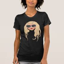 Girl With Sunglasses T-Shirt