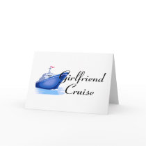 Girlfriend Cruise Greeting Card