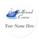 Girlfriend Cruise Sticker