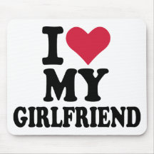 Girlfriend Mouse Pad