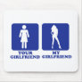 Girlfriend Mouse Pads