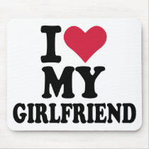 Girlfriend Mouse Pad