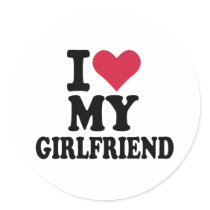 Girlfriend Sticker
