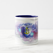 Girlfriend to Sailor Coffee Mug