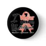 Girlfriend  - Uterine Cancer Ribbon Pins