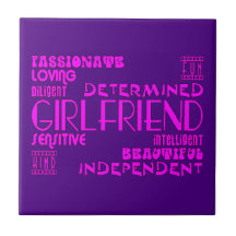 Girlfriends Birthday Parties & Christmas Qualities Tile