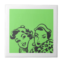 Girlfriends Ceramic Tiles