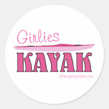 Girlies Kayak Sticker